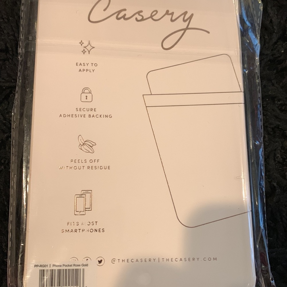 Brand New Stick On Card Holder For Phone - Picture 2 of 2